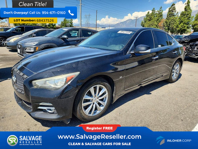 Used 2015 INFINITI Q50 Premium w/ Navigation Package AWD/4WD image 1