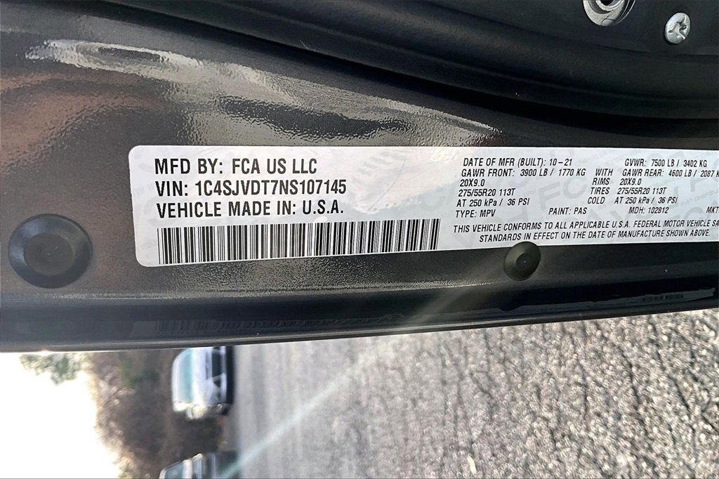 Used 2022 Jeep Wagoneer Series III w/ Convenience Group I image 17