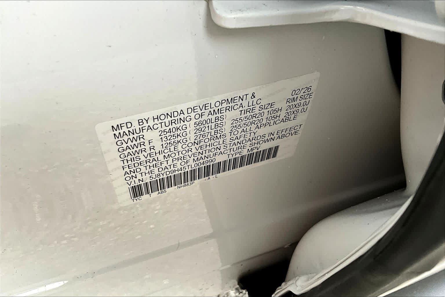 Certified 2026 Acura MDX w/ Technology Package FWD image 22