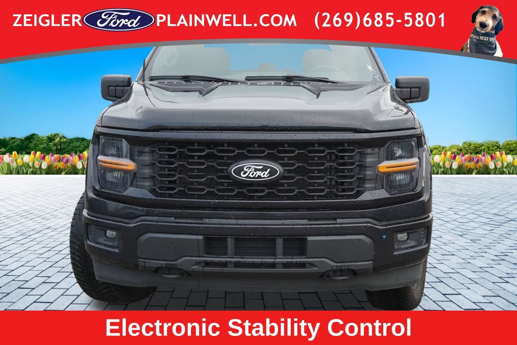 Used 2024 Ford F150 STX w/ STX Black Appearance Package AWD/4WD image 8