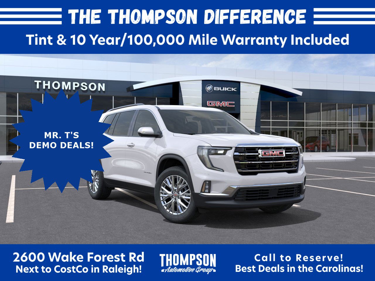 New 2025 GMC Acadia Elevation w/ Elevation Premium Package