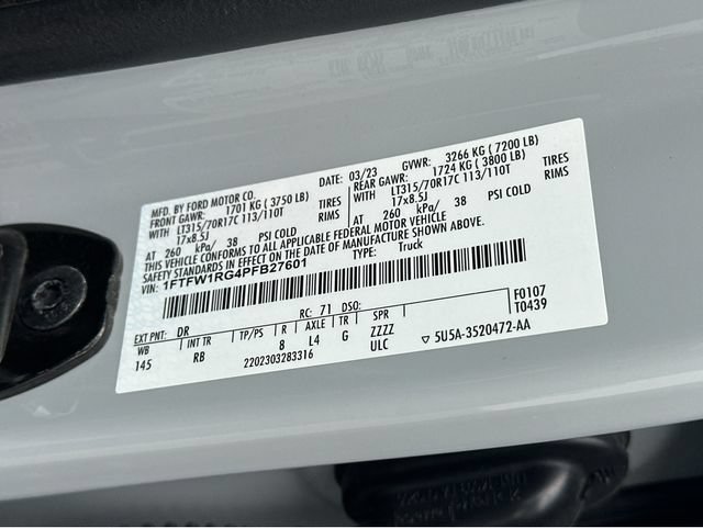 Used 2023 Ford F150 Raptor w/ Raptor Carbon Fiber Package AWD/4WD image 37