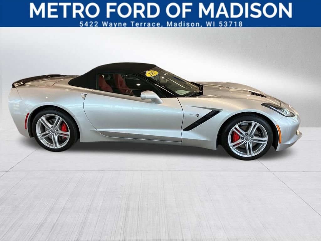 Used 2017 Chevrolet Corvette Stingray Convertible w/ Battery Protection Package