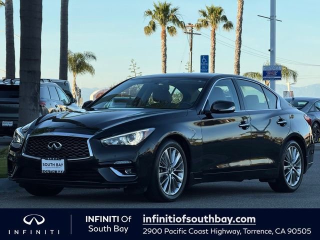 Certified 2023 INFINITI Q50 Luxe w/ Cargo Package image 1