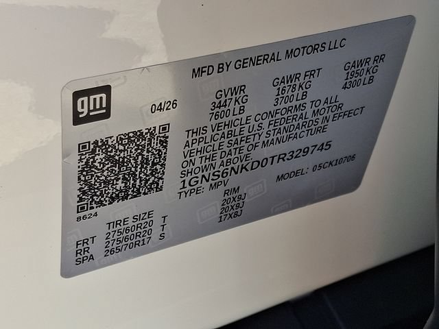 New 2026 Chevrolet Tahoe LT w/ Comfort Package AWD/4WD image 17