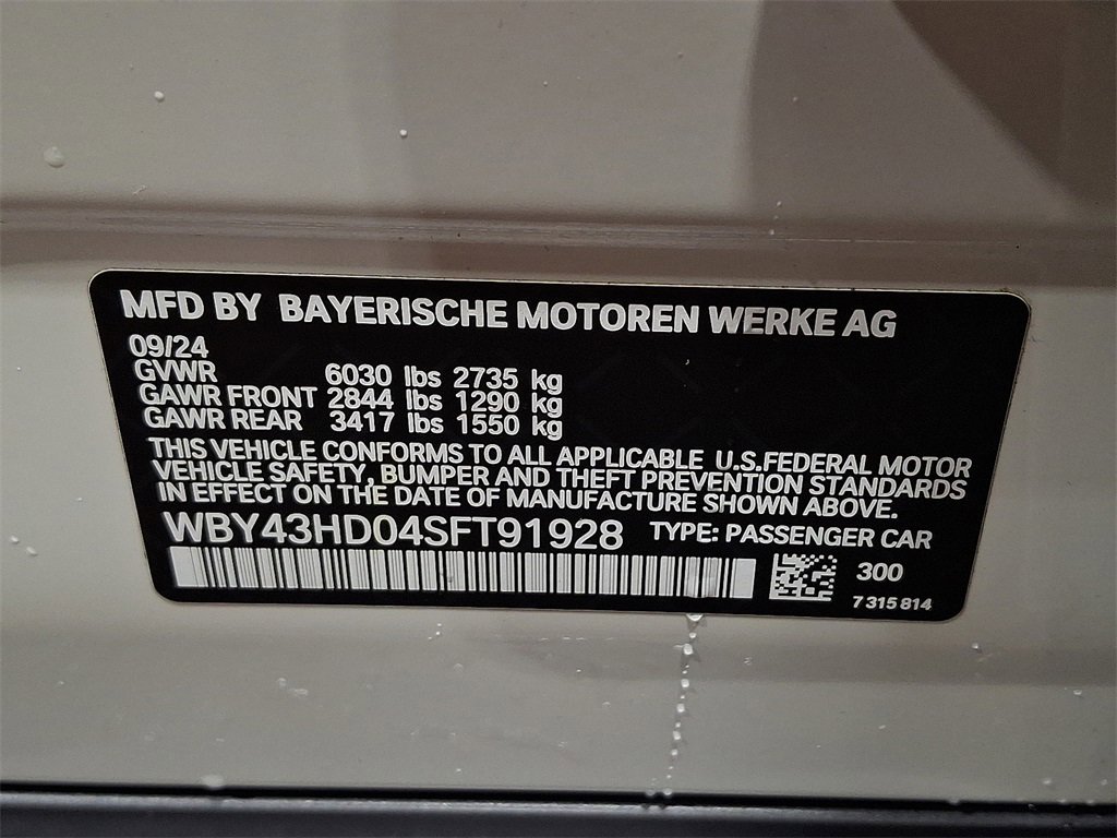 Used 2025 BMW i4 xDrive40i w/ M Sport Package image 26