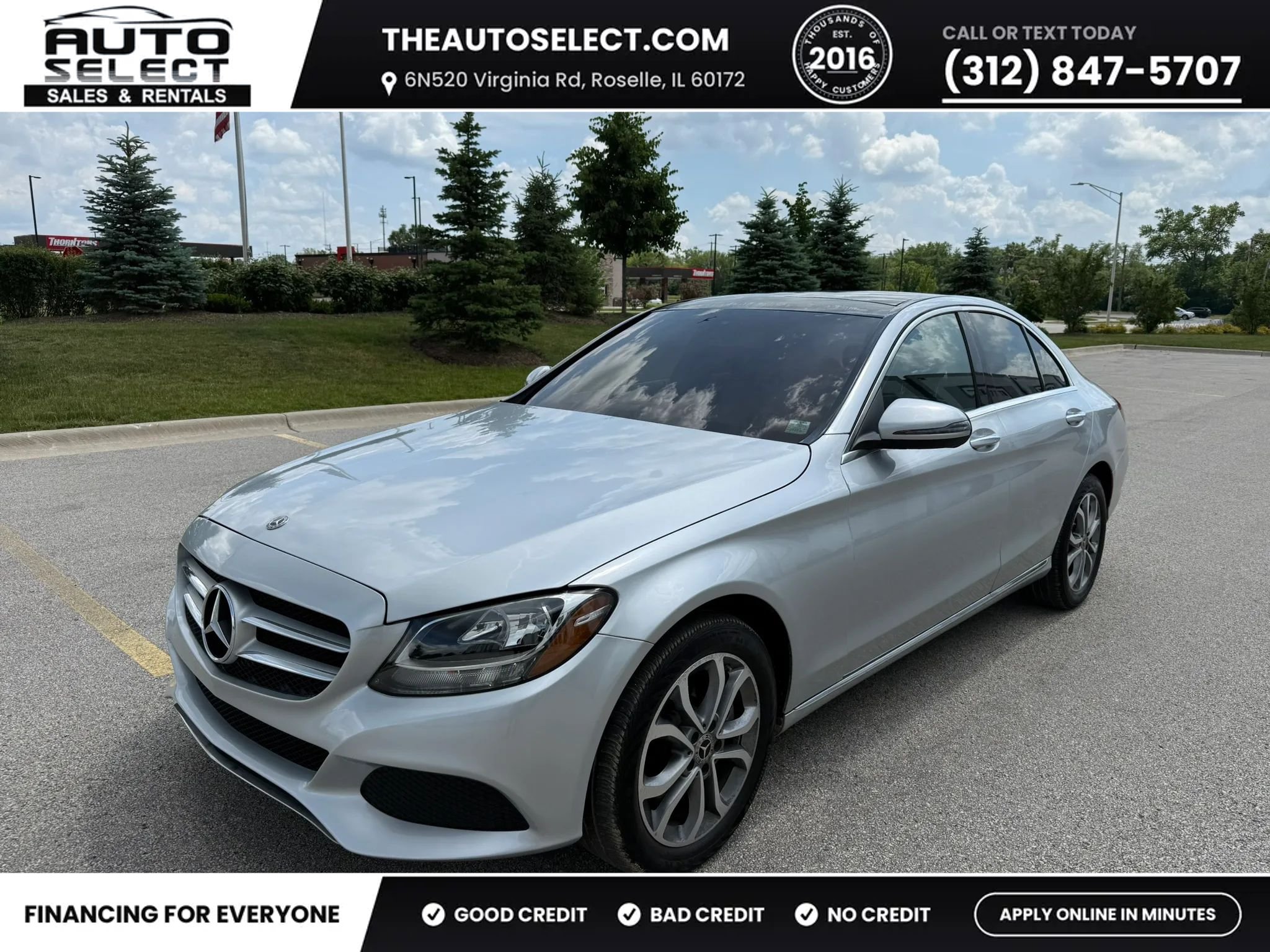 Used 2018 Mercedes-Benz C 300 4MATIC Sedan