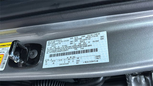 New 2025 Ford F150 XLT w/ Equipment Group 302A MID image 35