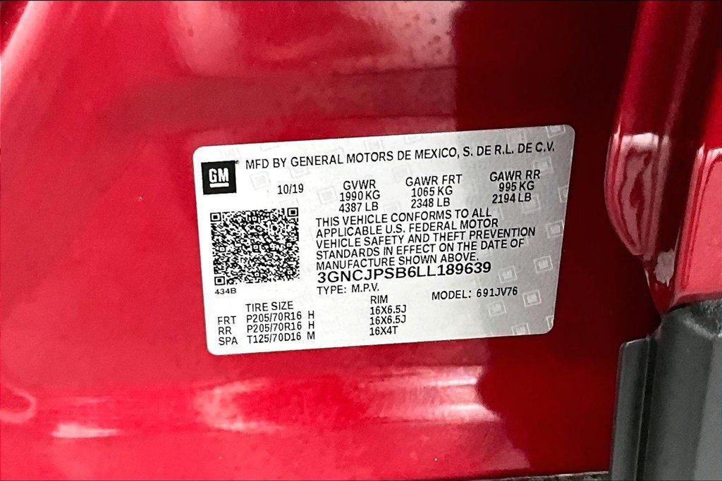 Used 2020 Chevrolet Trax LT w/ Driver Confidence Package AWD/4WD image 18