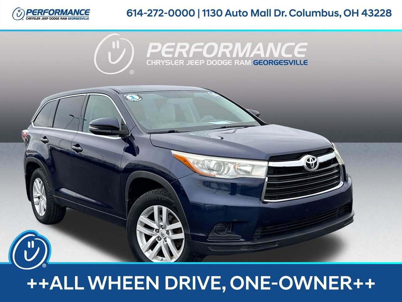 Used 2015 Toyota Highlander LE AWD/4WD image 1
