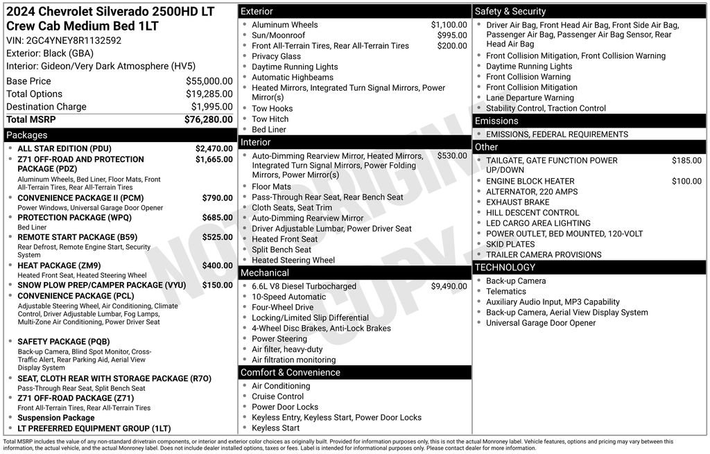 Used 2024 Chevrolet Silverado 2500 LT w/ All Star Edition image 10