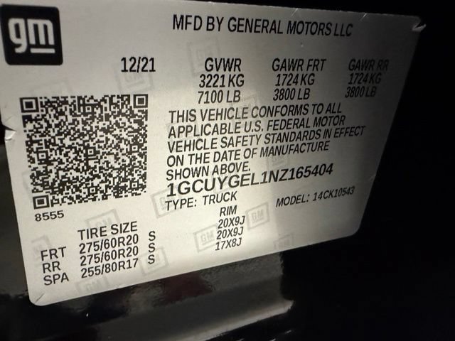 Certified 2022 Chevrolet Silverado 1500 LTZ AWD/4WD image 22