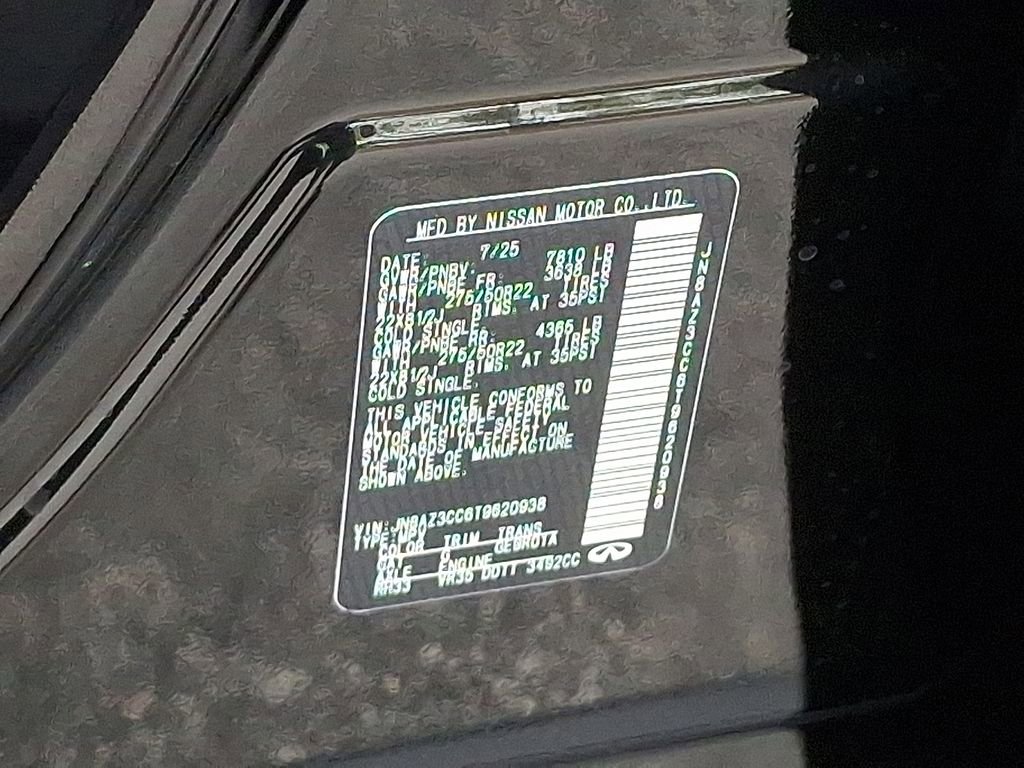 New 2026 INFINITI QX80 Autograph w/ Premium Cargo Package image 16