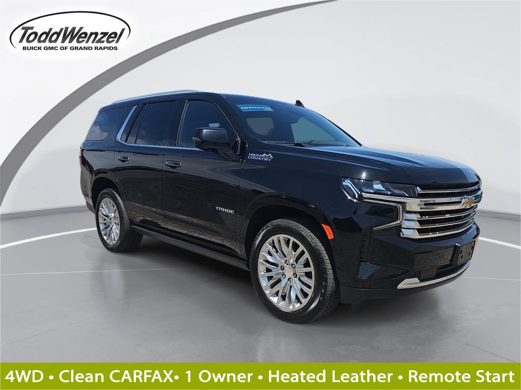 Certified 2023 Chevrolet Tahoe High Country w/ Premium Package AWD/4WD image 1