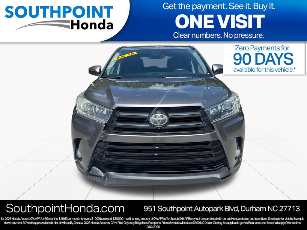 Used 2017 Toyota Highlander SE AWD/4WD image 2