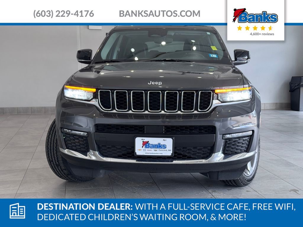 Used 2022 Jeep Grand Cherokee L Limited AWD/4WD image 3