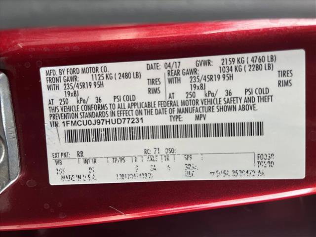 Used 2017 Ford Escape Titanium w/ Equipment Group 301A image 23