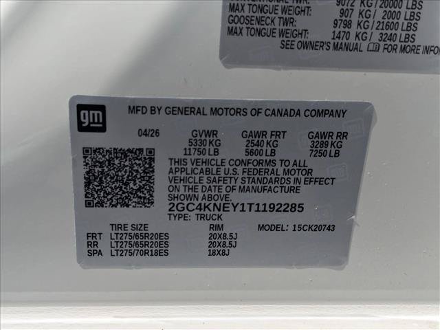 New 2026 Chevrolet Silverado 2500 LT w/ Safety Package AWD/4WD image 18