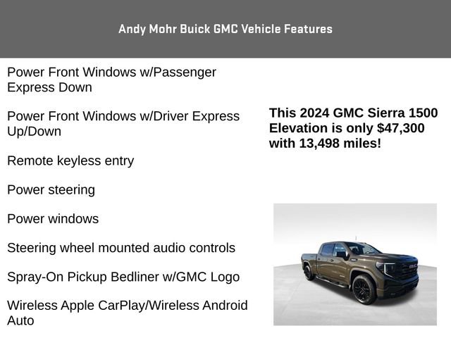 Used 2024 GMC Sierra 1500 Elevation image 12
