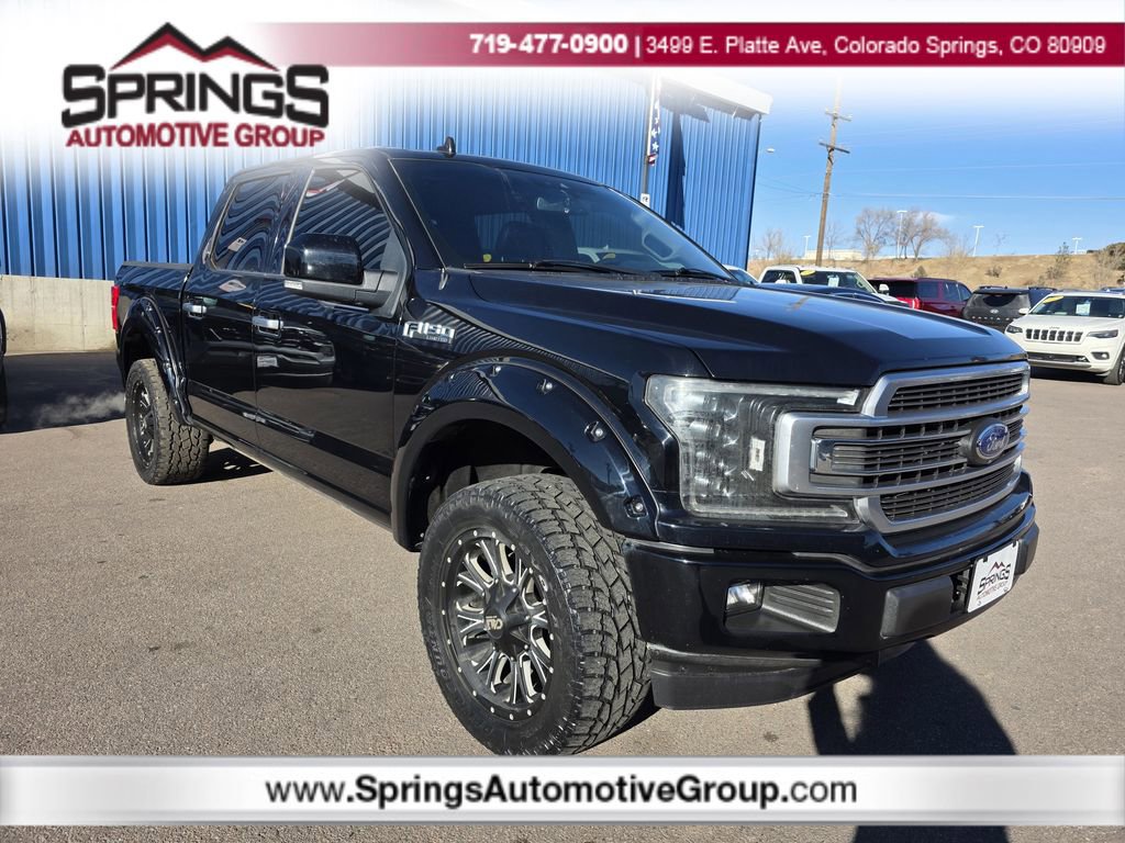 Used 2018 Ford F150 Limited w/ Trailer Tow Package image 1