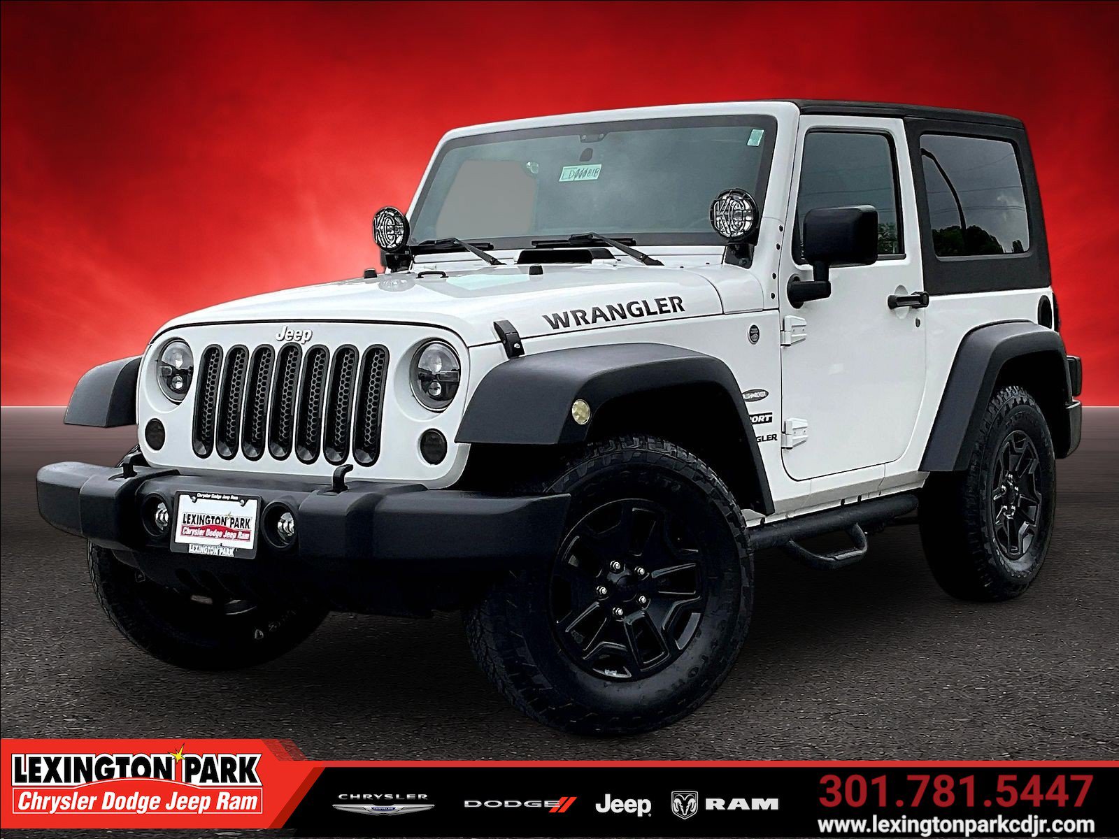 Used 2014 Jeep Wrangler Sport w/ 32" Tire & Wheel Group AWD/4WD image 3