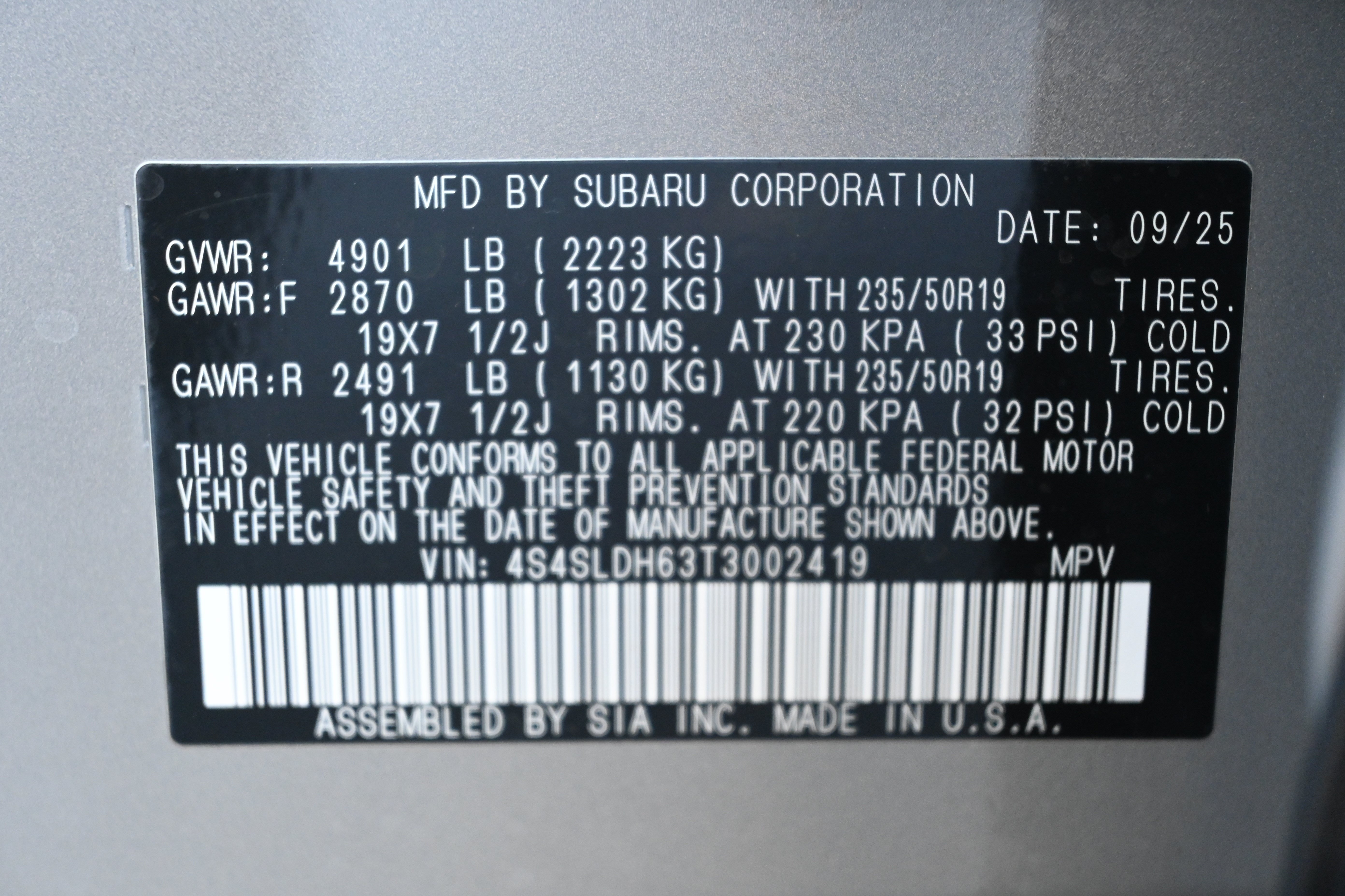 Certified 2026 Subaru Forester Sport AWD/4WD image 36