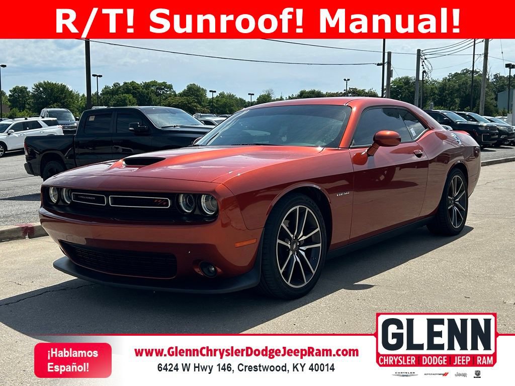 Used 2022 Dodge Challenger R/T w/ Plus Package RWD image 1