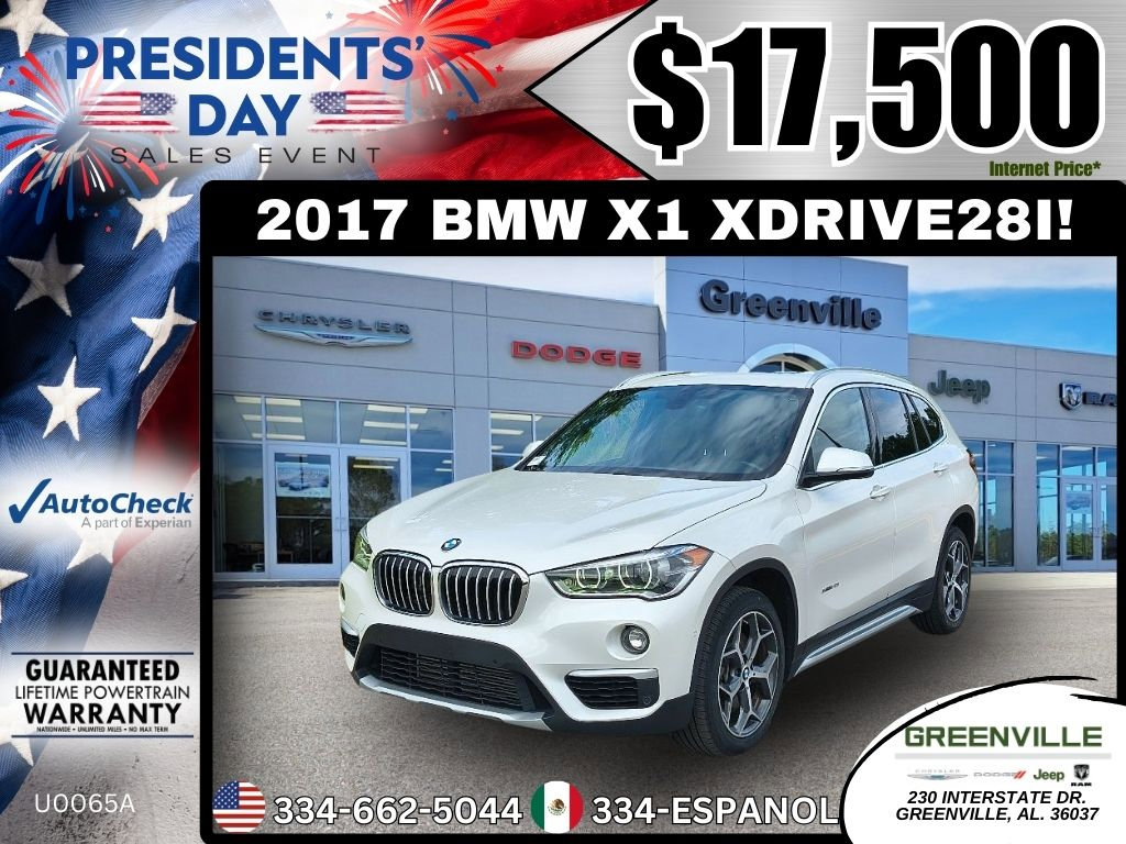 Used 2017 BMW X1 xDrive28i