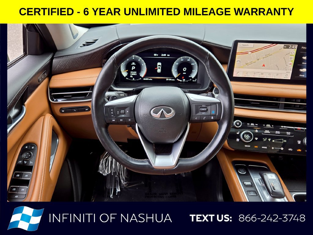 Certified 2023 INFINITI QX60 Sensory w/ Vision Package AWD/4WD image 11