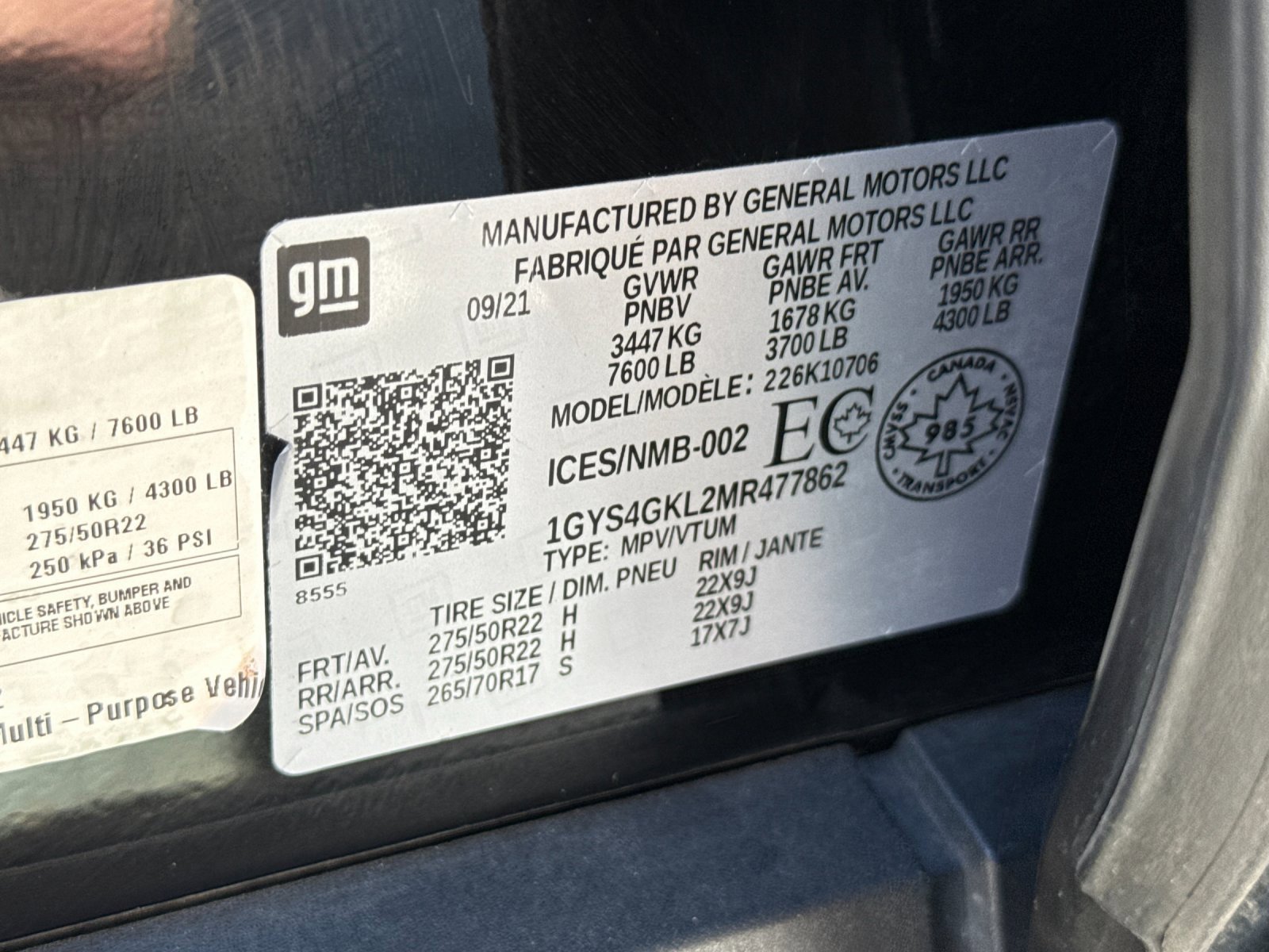 Used 2021 Cadillac Escalade Sport Platinum image 35