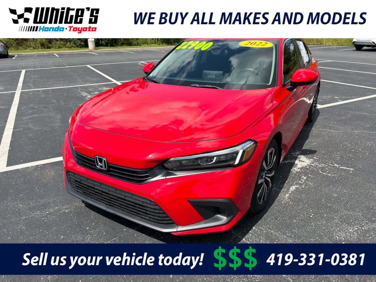 Used 2022 Honda Civic EX