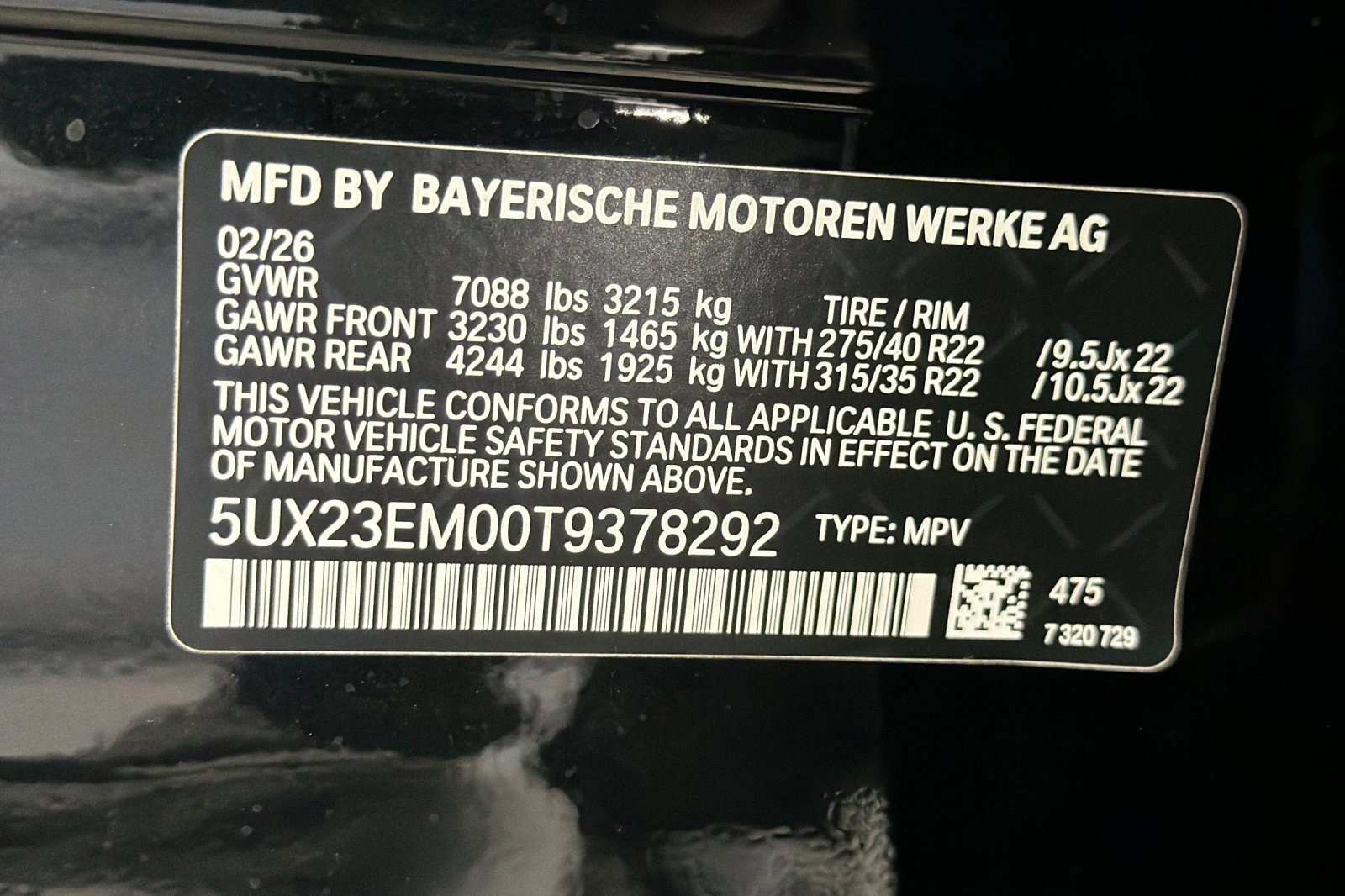 New 2026 BMW X7 xDrive40i w/ M Sport Package image 21