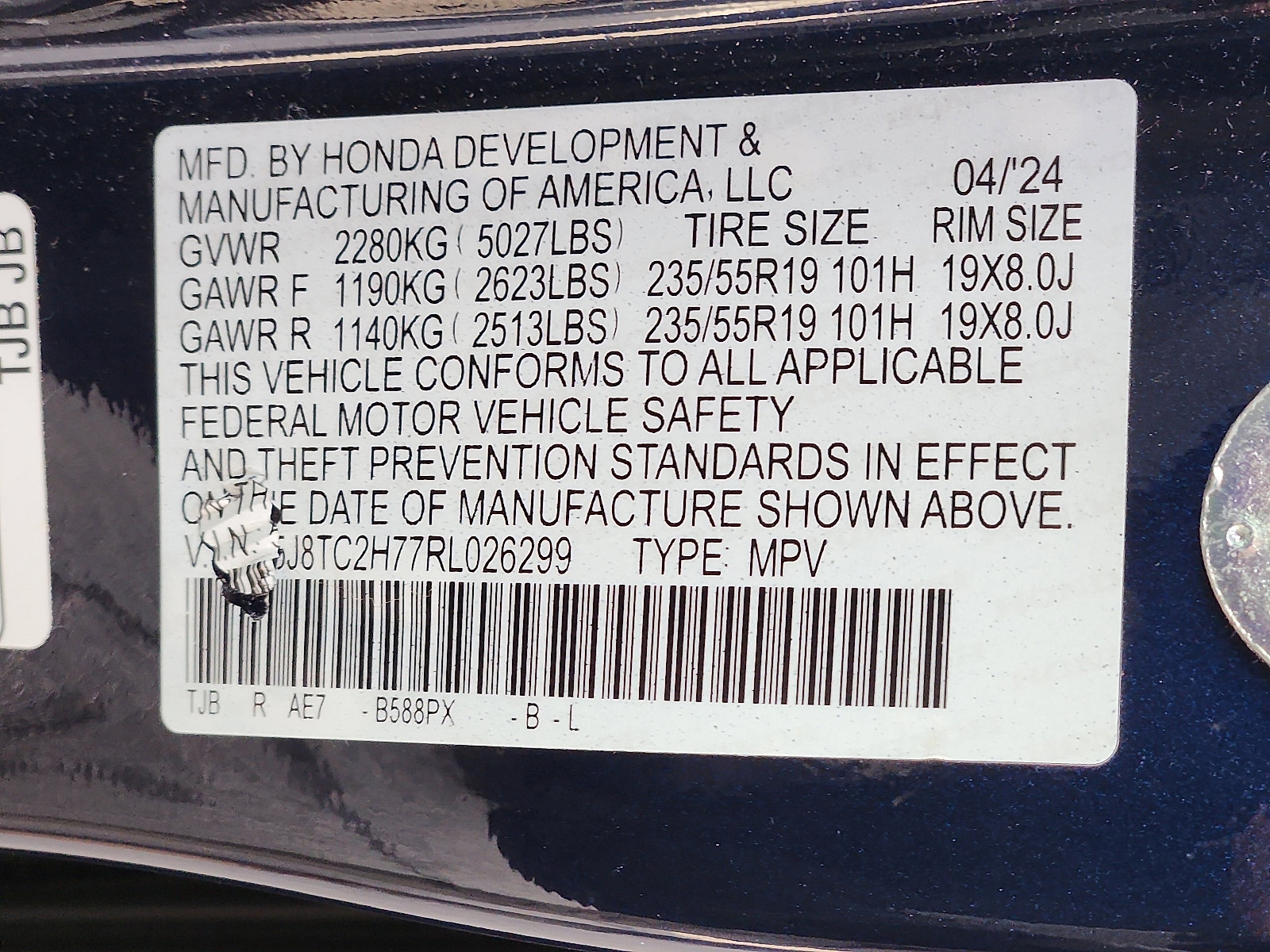 Certified 2024 Acura RDX SH-AWD w/ Advance Package image 28