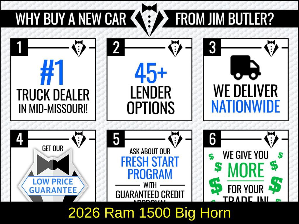New 2026 RAM 1500 4x4 Crew Cab image 4