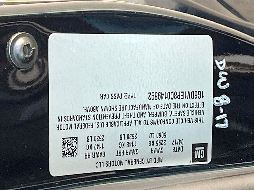 Used 2012 Cadillac CTS V w/ Wood Trim Package image 33