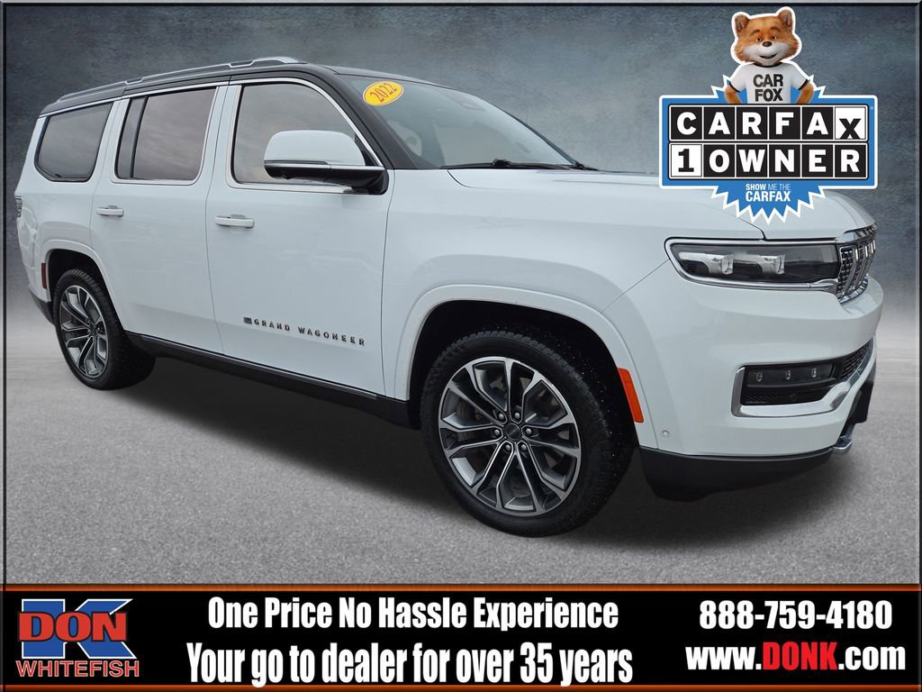 Used 2022 Jeep Grand Wagoneer Series III w/ HD Trailer Tow Package