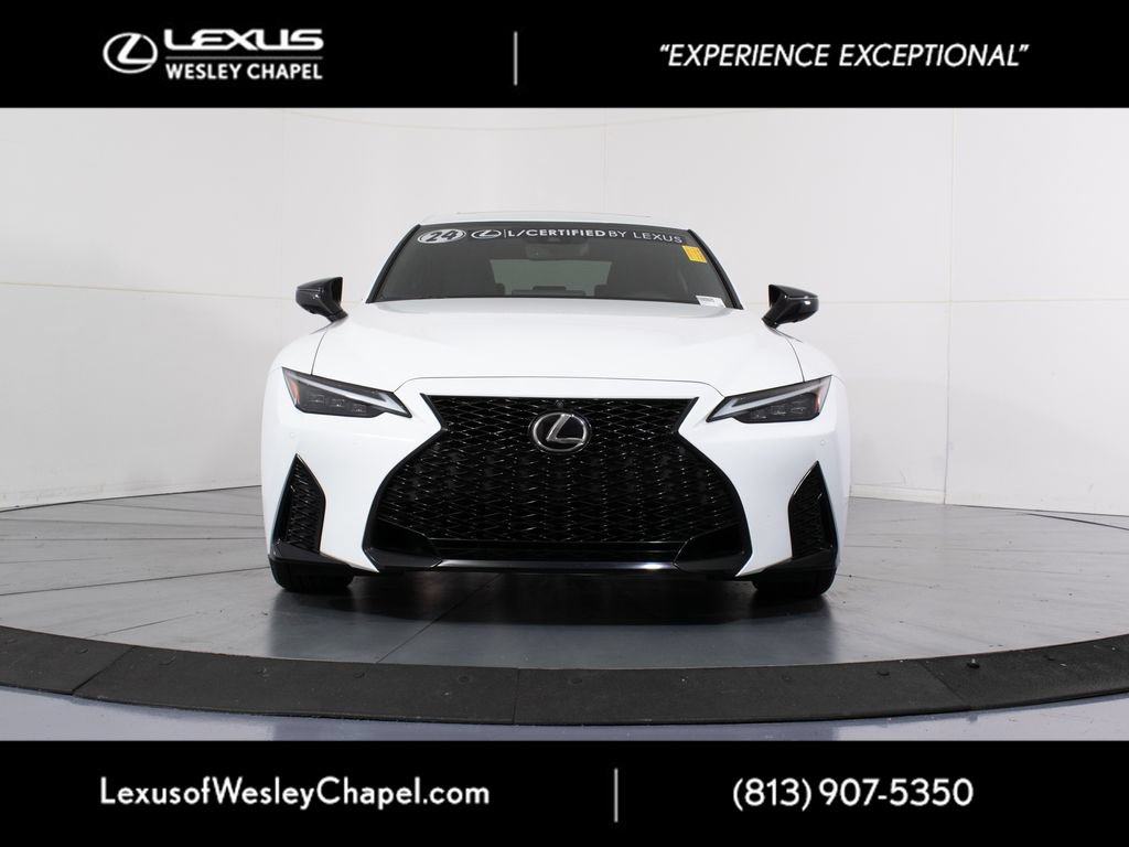 Certified 2024 Lexus IS 350 F Sport w/ Blackout Package RWD image 9