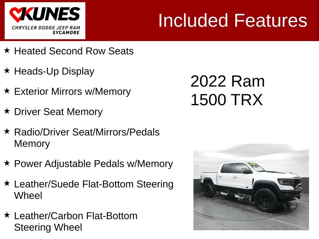 Used 2022 RAM 1500 TRX w/ TRX Level 2 Equipment Group AWD/4WD image 4