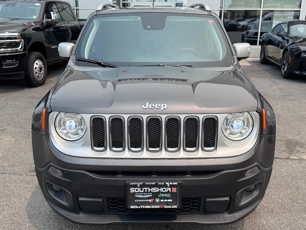 Certified 2018 Jeep Renegade Limited w/ UConnect 8.4 Nav Group AWD/4WD image 2