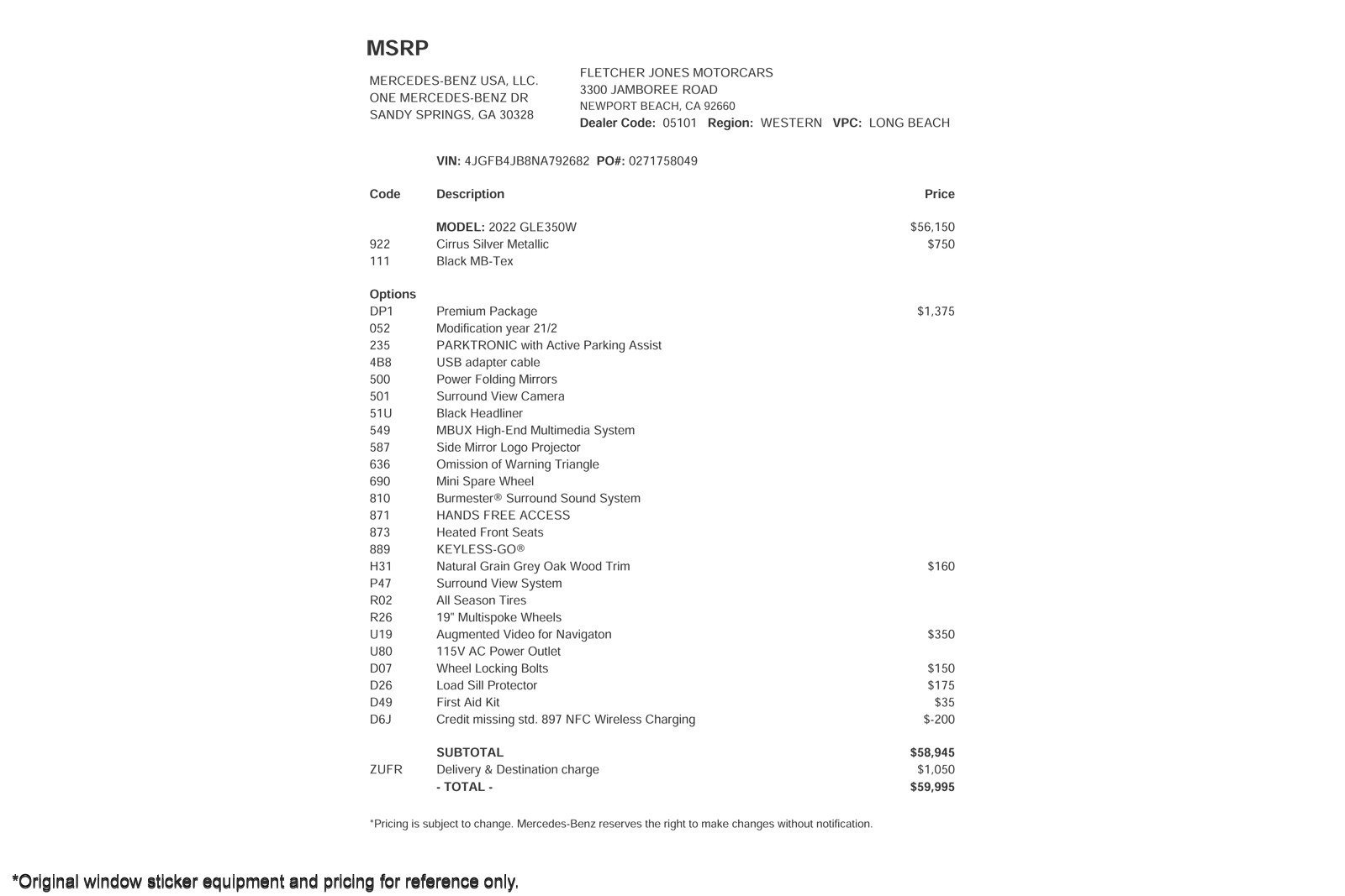 Certified 2022 Mercedes-Benz GLE 350 GLE 350 SUV image 4
