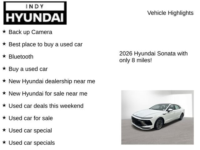 New 2026 Hyundai Sonata SEL FWD image 7