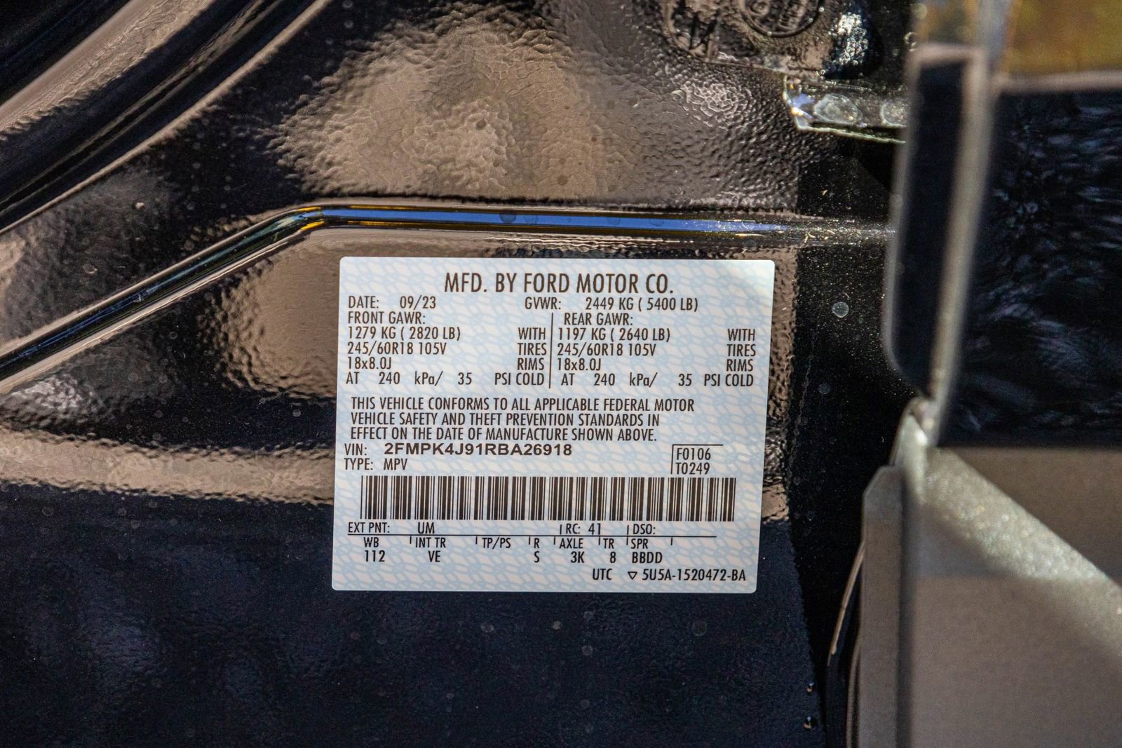 New 2024 Ford Edge SEL w/ Convenience Package image 41