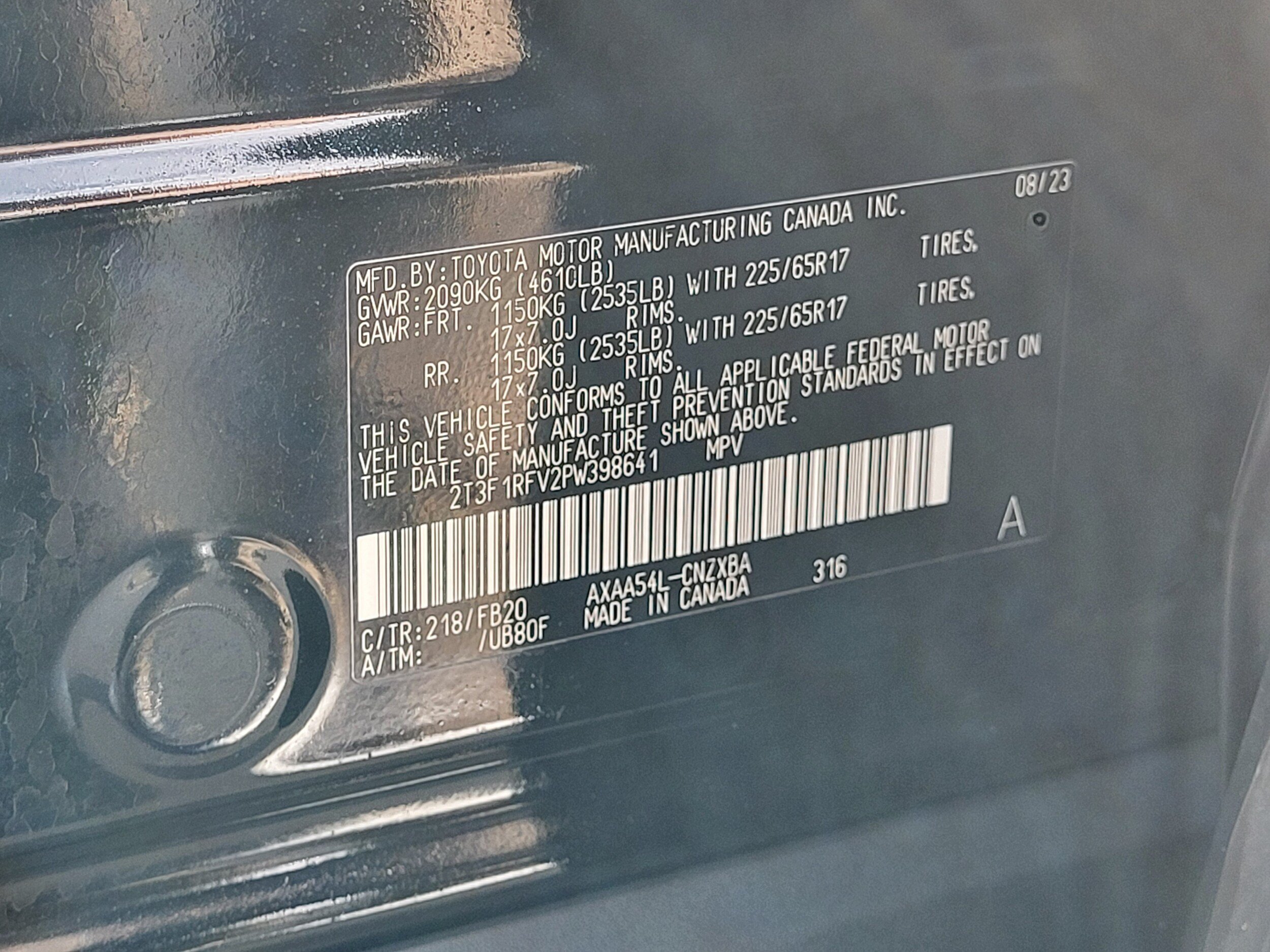 Used 2023 Toyota RAV4 LE AWD/4WD image 20