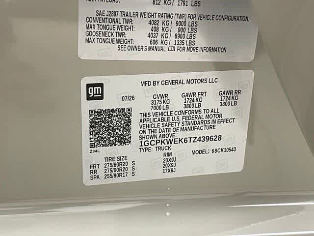 New 2026 Chevrolet Silverado 1500 RST w/ RST Select Package AWD/4WD image 25