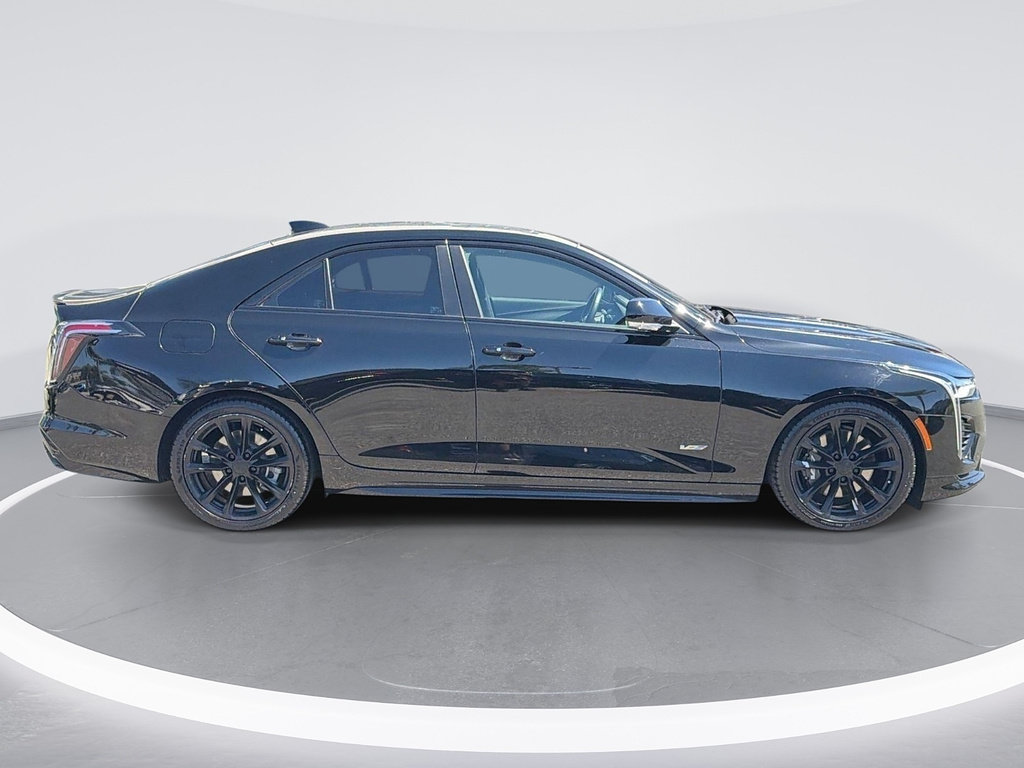 Certified 2025 Cadillac CT4 V w/ Climate Package RWD image 3