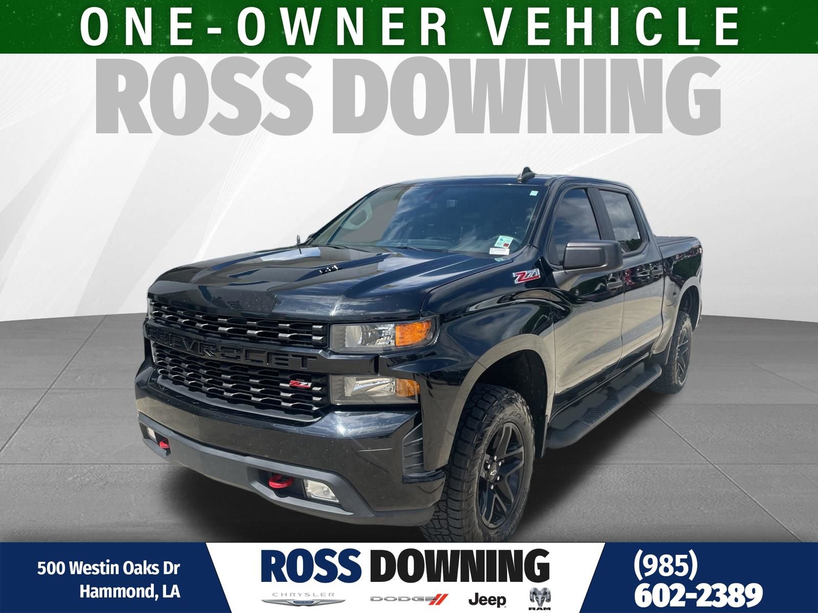 Used 2022 Chevrolet Silverado 1500 Custom Trail Boss w/ LPO, Dark Essentials Package AWD/4WD image 1