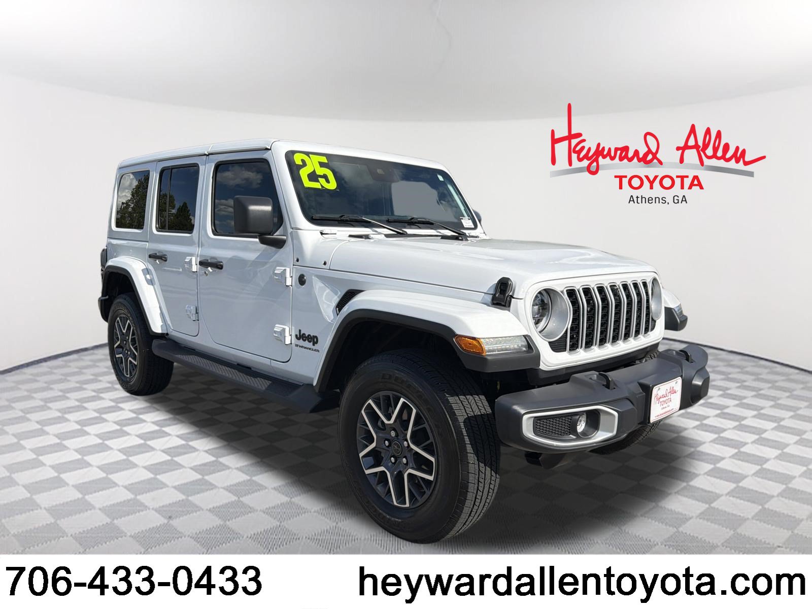 Used 2025 Jeep Wrangler Unlimited Sahara