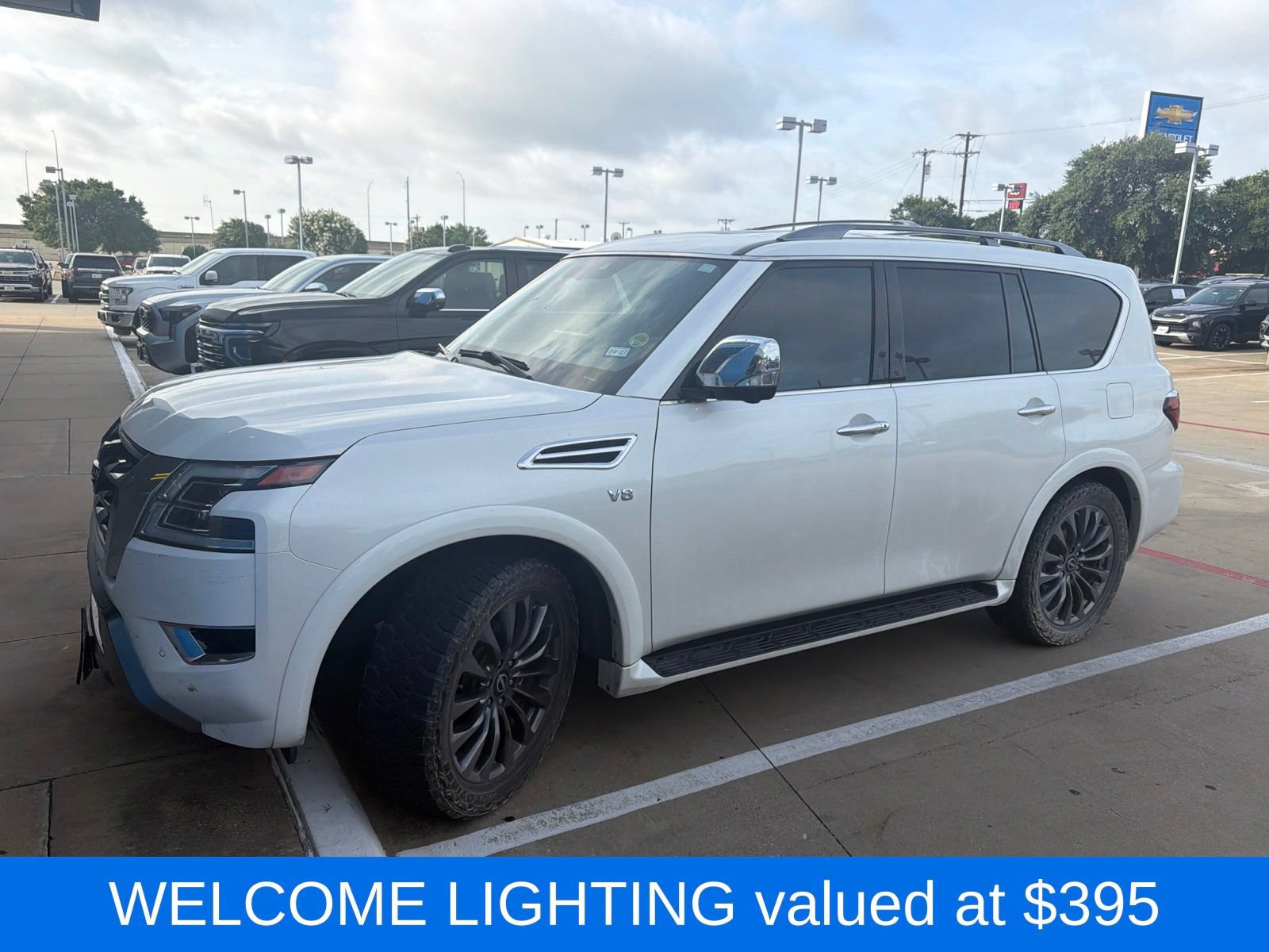 Used 2021 Nissan Armada Platinum w/ Captain's Chairs Package RWD image 4