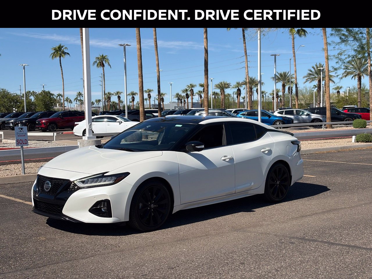 Certified 2021 Nissan Maxima SR w/ Sport Mat Group FWD image 1