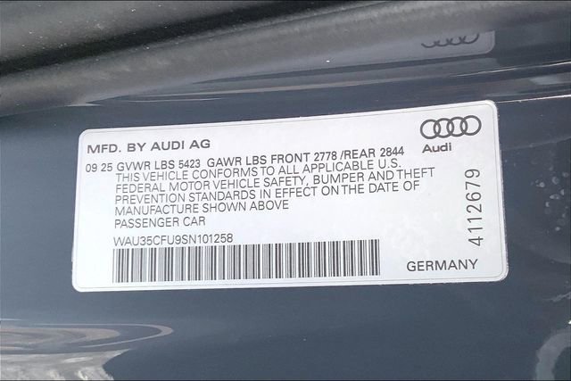 New 2025 Audi S5 Prestige image 12